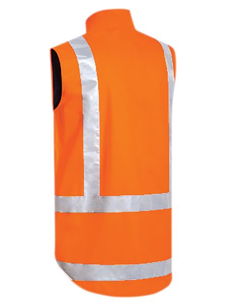 BV0344T - Bisley - Taped TTMC Hi-Vis Lined Vest