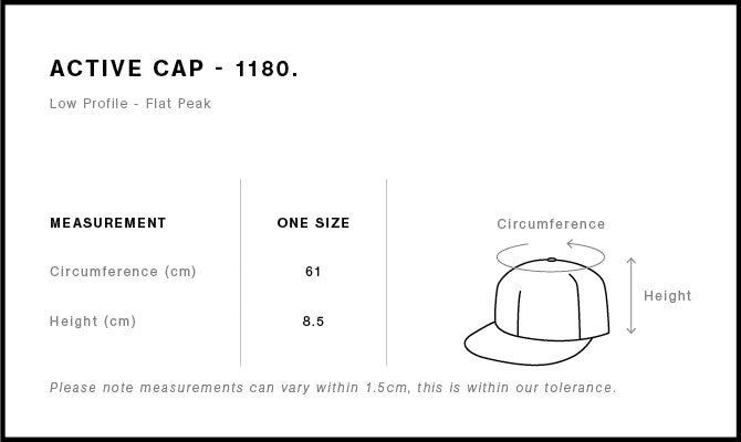 1180 - AS Colour - Active Finn Cap