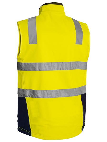 BV0348T - Bisley - Taped Hi-Vis Softshell Vest
