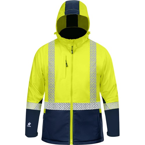 362054 Bison Day/Night Softshell Jacket XS Yellow/Navy
