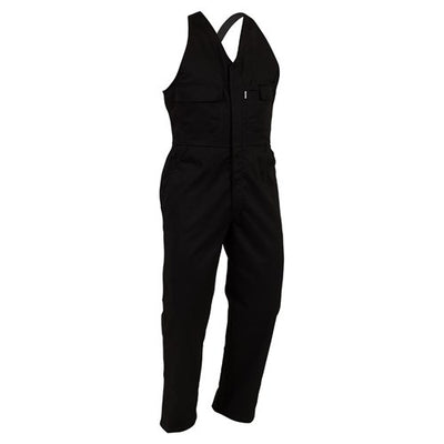 41001 - Bison - Workzone Easy Action Polycotton Zip Overall Black 