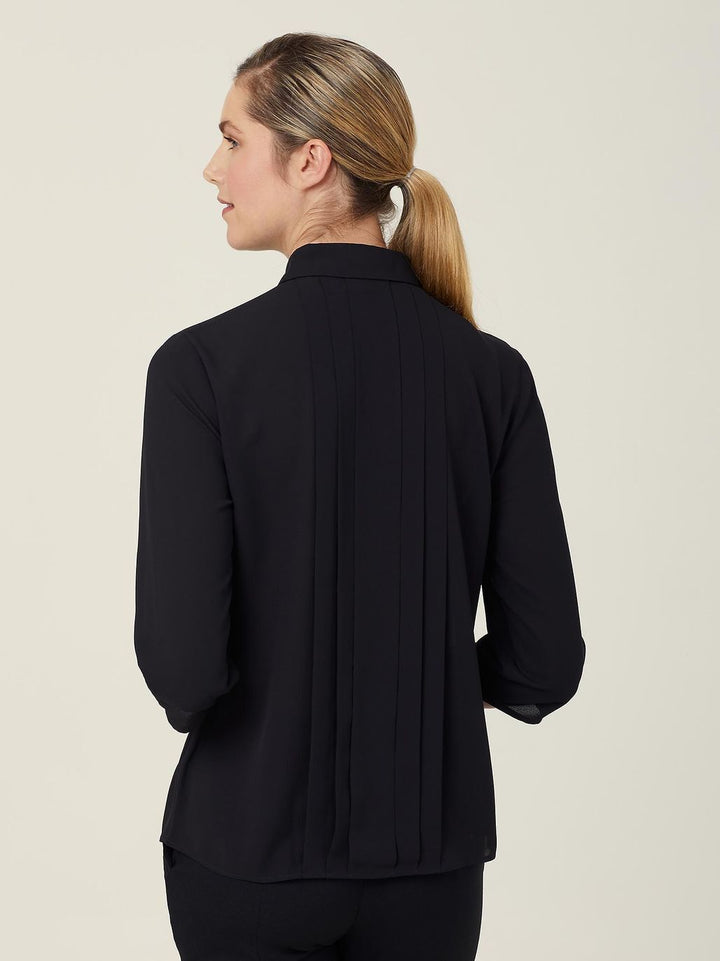 CATUKZ - NNT - Georgie 3/4 Sleeve Pleat Back Shirt
