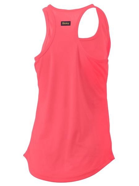 BKL0439 - Bisley - Women's Cool Mesh Racer Back Singlet - Fluoro Pink - Import