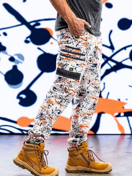 BPC6337 - Bisley - Flx & Move Stretch Camo Cargo Pants - Limited Edition - Painters