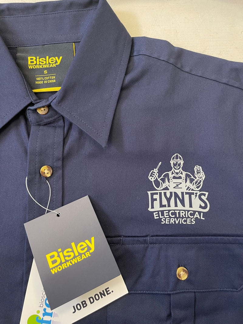 BS6433 - Bisley - Long Sleeve Original Cotton Drill Shirt