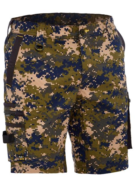 BSHC1337 - Bisley - Flx & Move Stretch Canvas Camo Short - Limited Edition