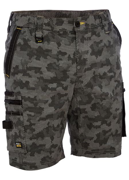 BSHC1337 - Bisley - Flx & Move Stretch Canvas Camo Short - Limited Edition