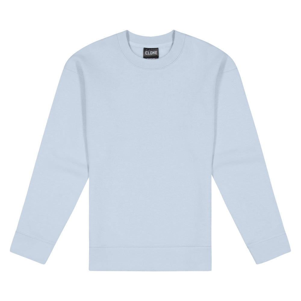 CSW - Cloke - Womens Standard Crew Neck Sweat Pale Sky