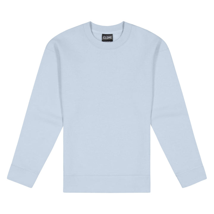 CSW - Cloke - Womens Standard Crew Neck Sweat Pale Sky