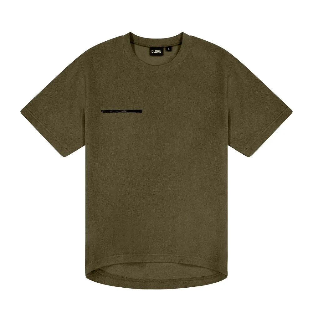 MFT - Cloke - Monowai Fleece Tee Khaki