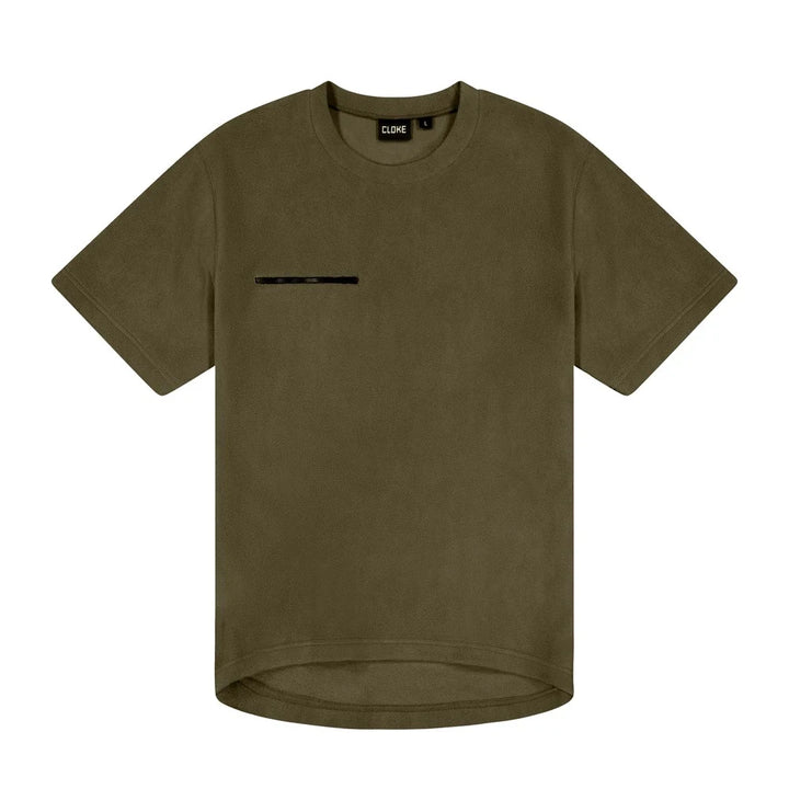 MFT - Cloke - Monowai Fleece Tee Khaki