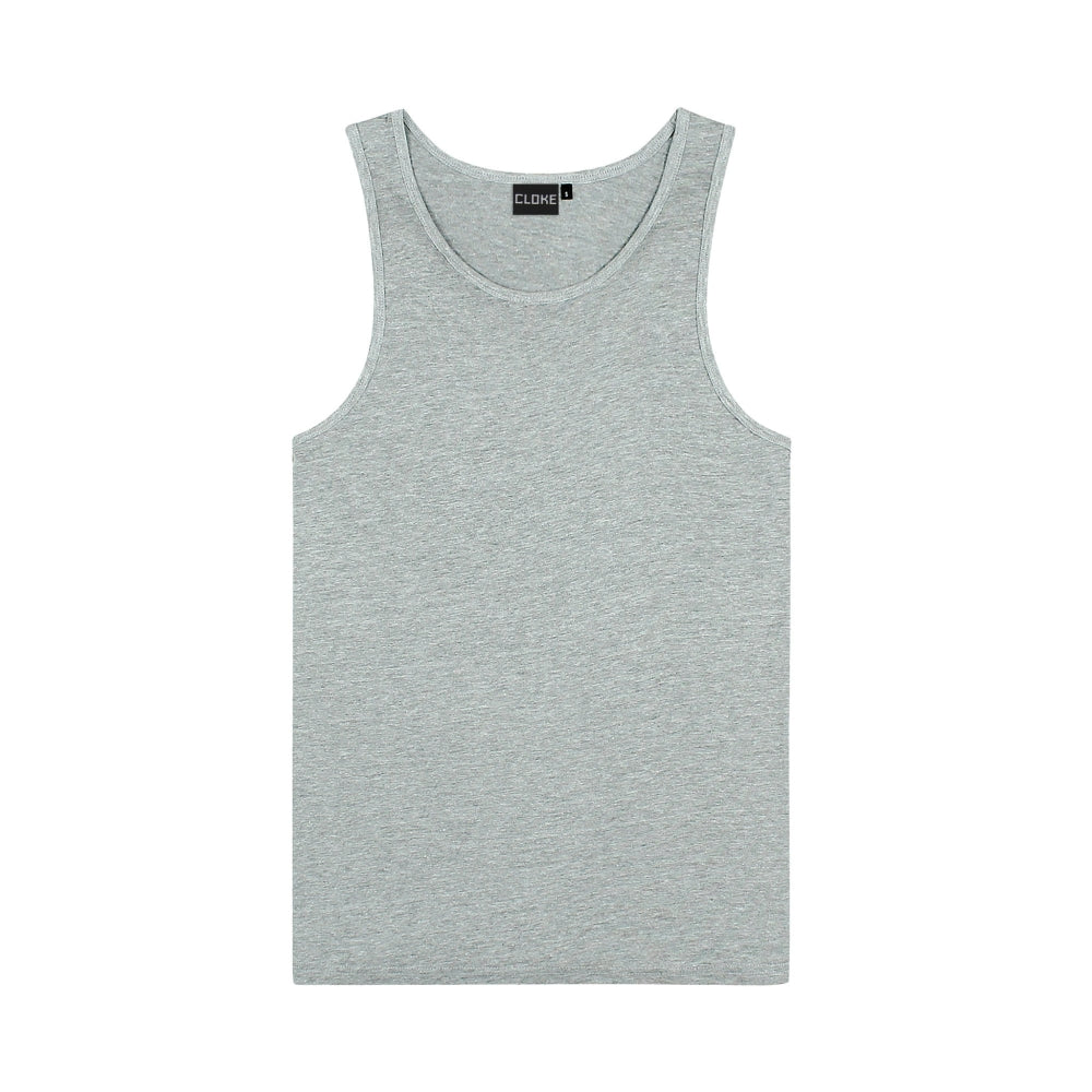 S214 - Cloke - Concept Singlet Grey Marle