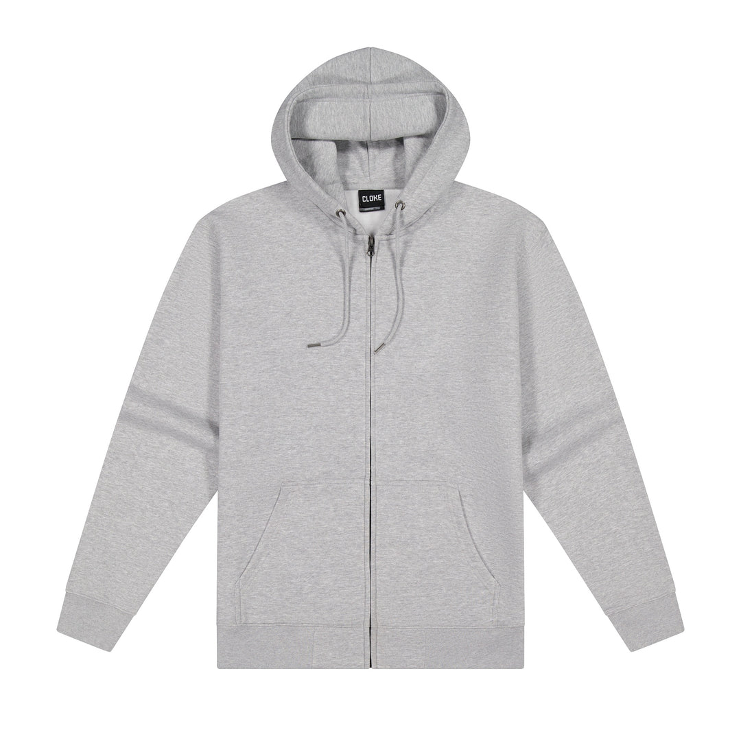 ZHM - Cloke - Campfire Zip Hoodie V2 Grey Marle