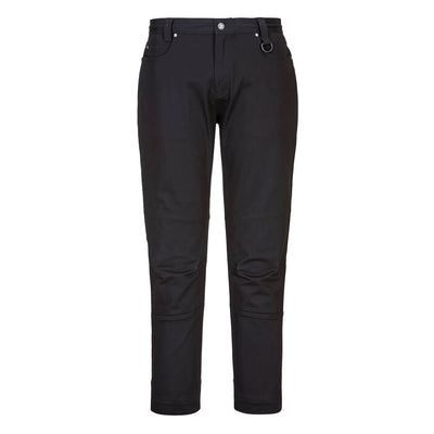 LP401 - Portwest - Women's Stretch Slim Fit Work Pants Black