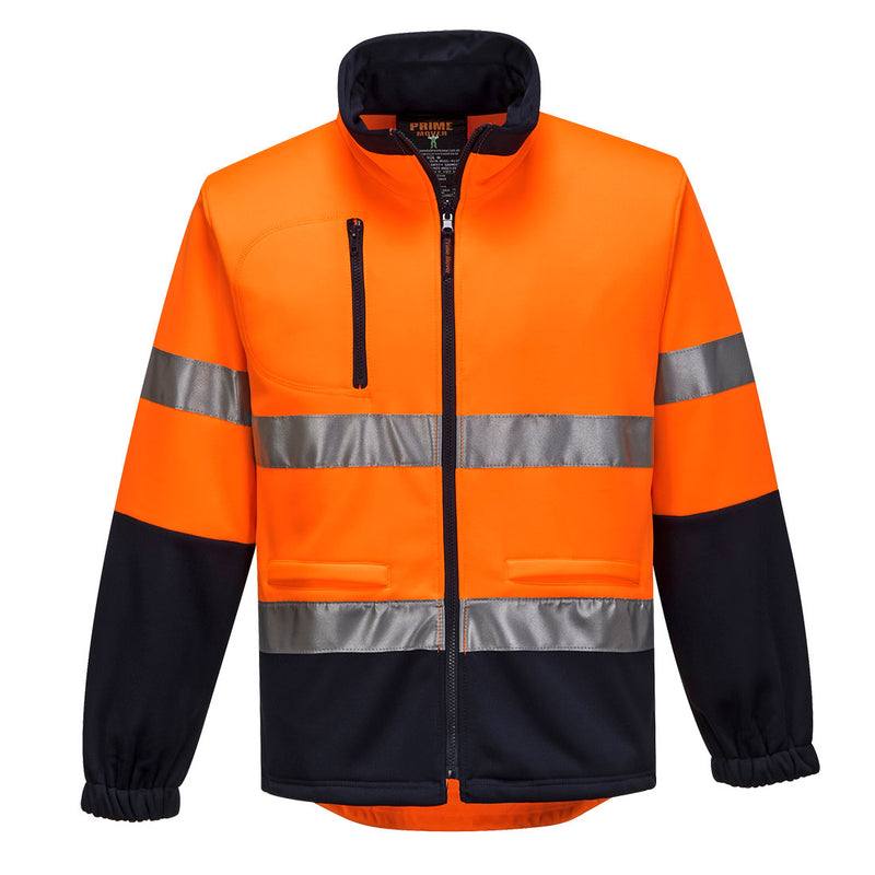 MA315 - Portwest - Hi-Vis Water Repellent Brush Fleece Jacket Orange