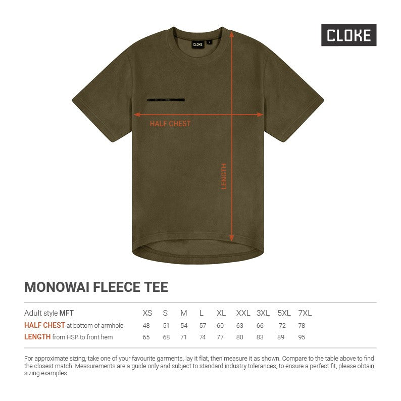 MFT - Cloke - Monowai Fleece Tee