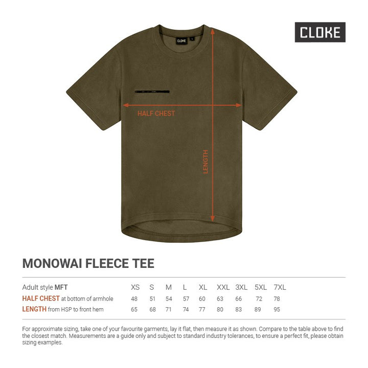 MFT - Cloke - Monowai Fleece Tee