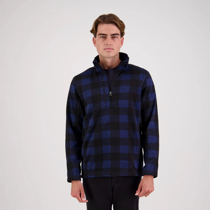 OKF - Cloke - Okarito Half Zip Knitted Fleece