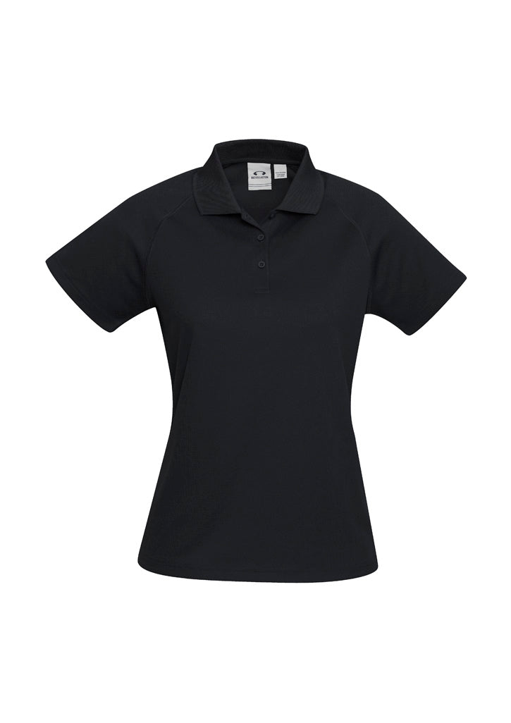 P300LS - Biz Collection - Womens Sprint Short Sleeve Polo | Black