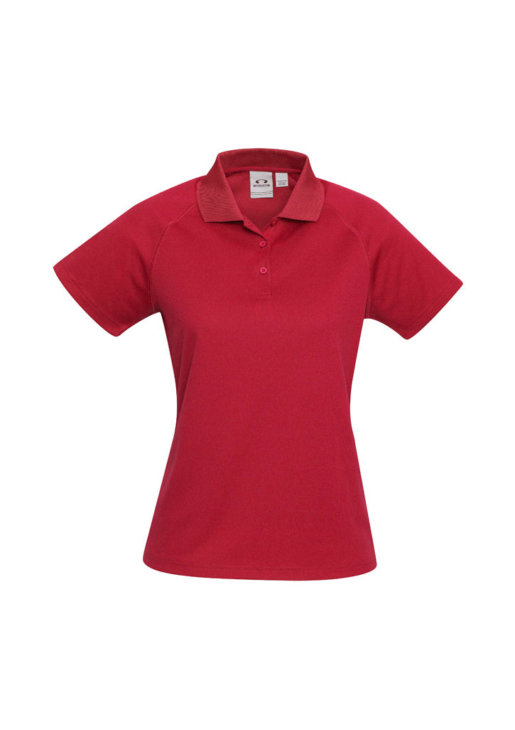 P300LS - Biz Collection - Womens Sprint Short Sleeve Polo | Red
