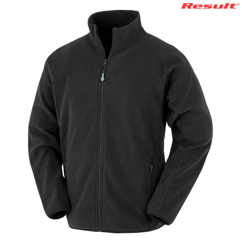 R903X - Result - Recycled Fleece Polarthermic Jacket Black 