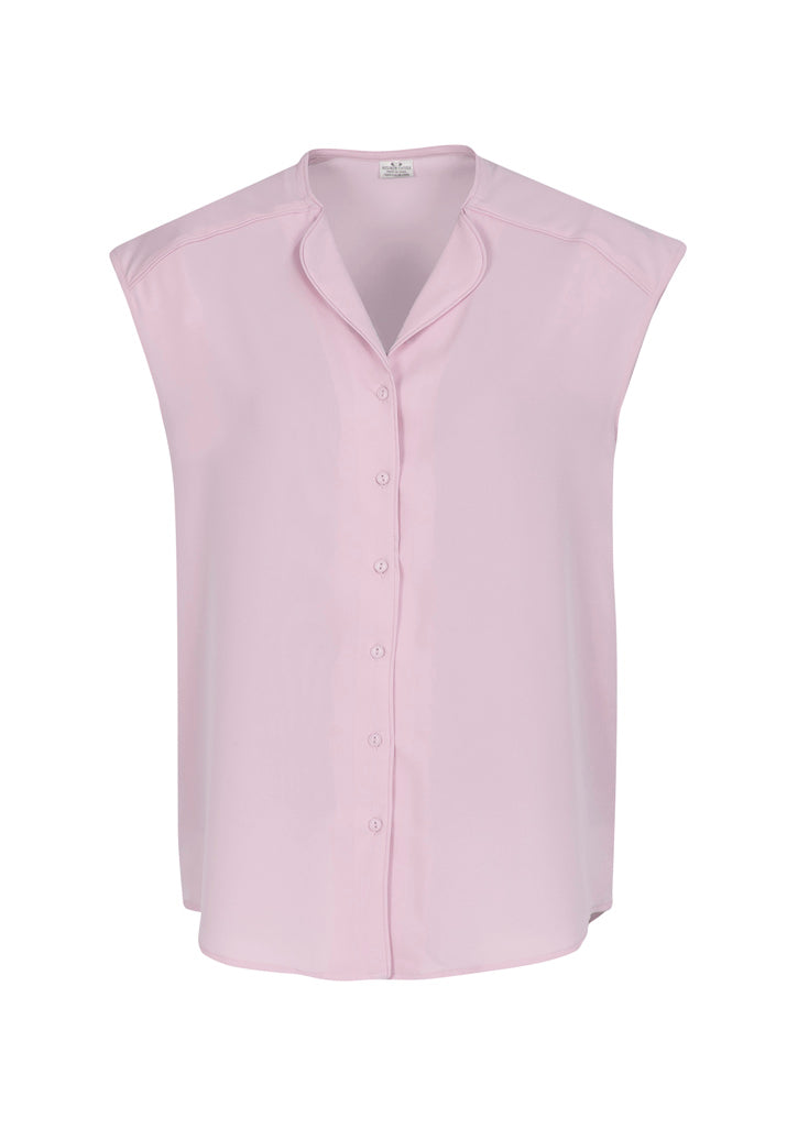 S013LS - Biz Collection - Womens Lily Blouse | Amethyst