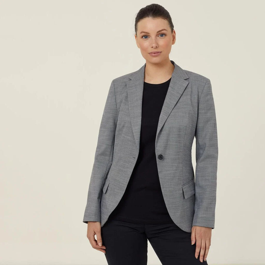 CAT1E9 - NNT - Linen Look Half-Lined Jacket