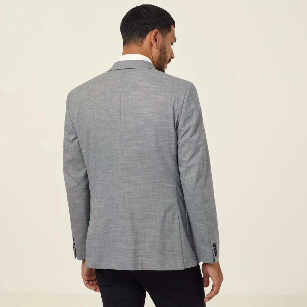 CATB94 - NNT - Mens Linen Look Half-Lined Jacket