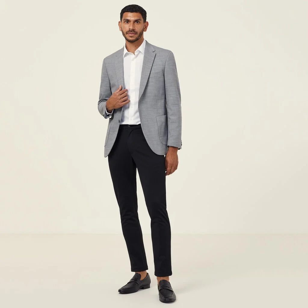 CATB94 - NNT - Mens Linen Look Half-Lined Jacket