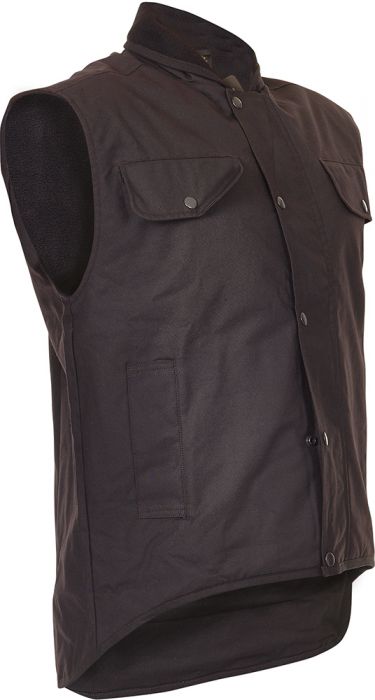 PCO1300 - Caution Workwear - Oilskin Sleeveless Vest