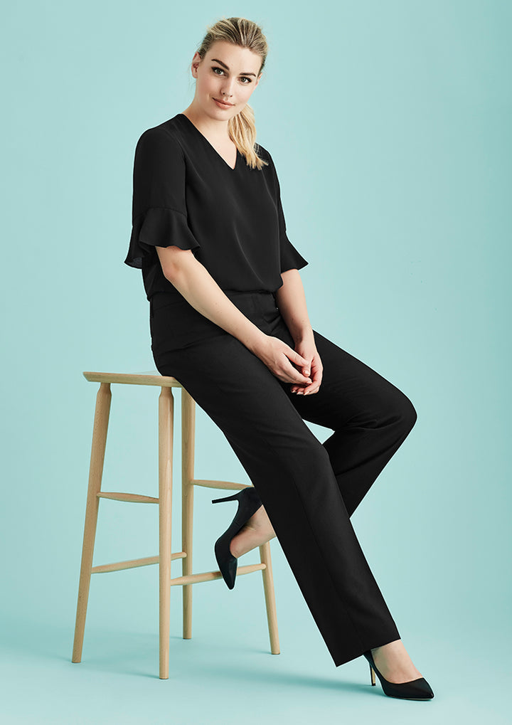 10115 - Biz Corporates - Womens Cool Stretch Adjustable Waist Pant