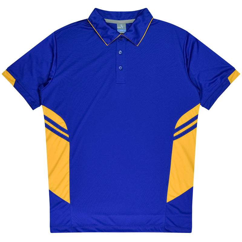 1311 - Aussie Pacific - Tasman Mens Polos - Other Body Colours Excluding Black, Grey, Navy & Neon