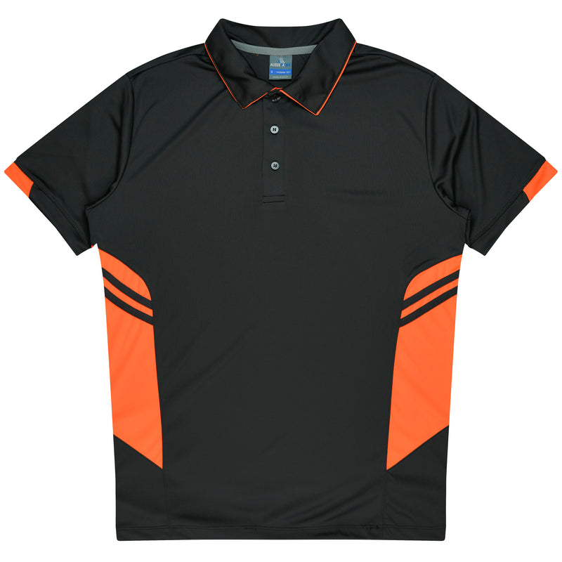 1311 - Aussie Pacific - Tasman Mens Polos - Other Body Colours Excluding Black, Grey, Navy & Neon