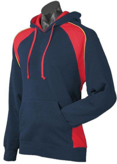 Huxley contrast hoodie - navy-red-gold 1509