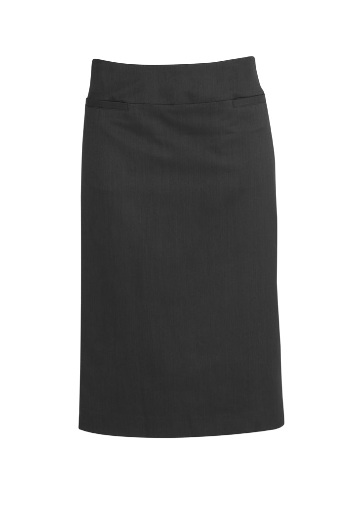 20111 - Biz Corporates - Cool Stretch Womens Relaxed Fit Skirt | Charcoal