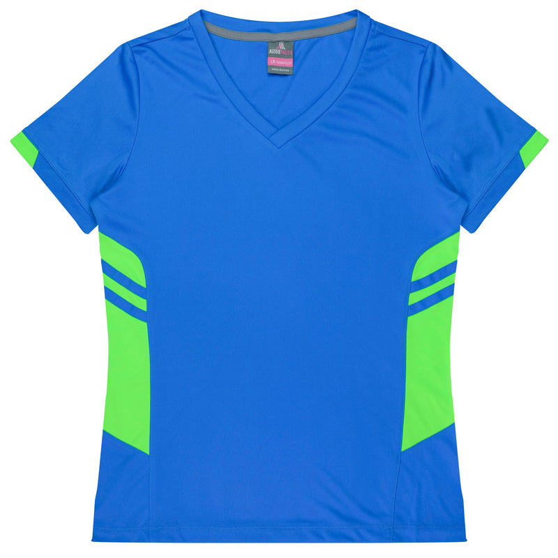 2211 - Aussie Pacific - Tasman Lady Tees - Other Body Colours Excluding Black, Navy & Neon