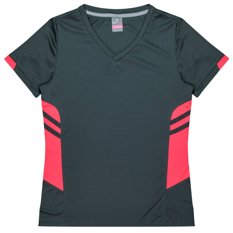2211 - Aussie Pacific - Tasman Lady Tees - Other Body Colours Excluding Black, Navy & Neon