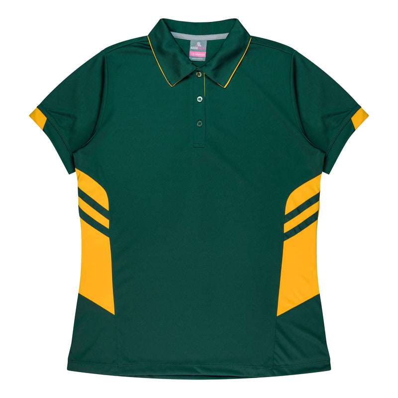 2311 - Aussie Pacific - Womens Tasman Polo - Other Body Colours Excluding Black, Grey,  Navy & Neon