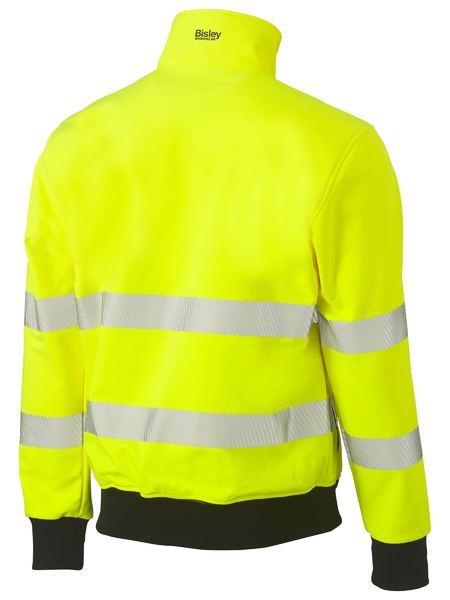 BJ6979T - Bisley - Taped Hi Vis Soft Shell Bomber Jacket