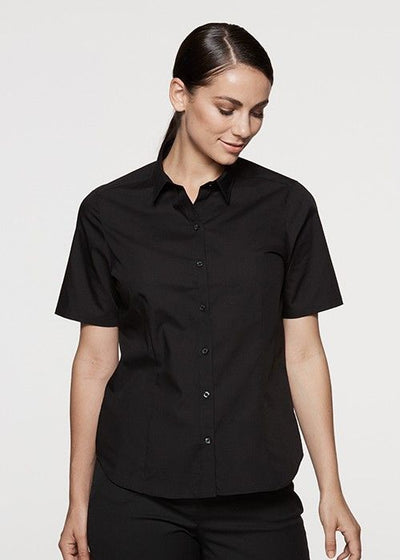 2910S - Aussie Pacific - Kingswood Ladies Shirt - Short Sleeve