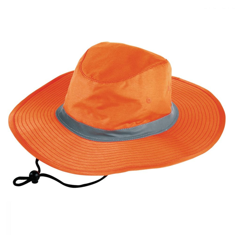 Hi-Viz Reflector Safety Wide Brim Hat