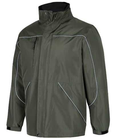 3TPJ - JBs Wear - Tempest Jacket - Quilted (Waterproof to 6,000mm) removable hood