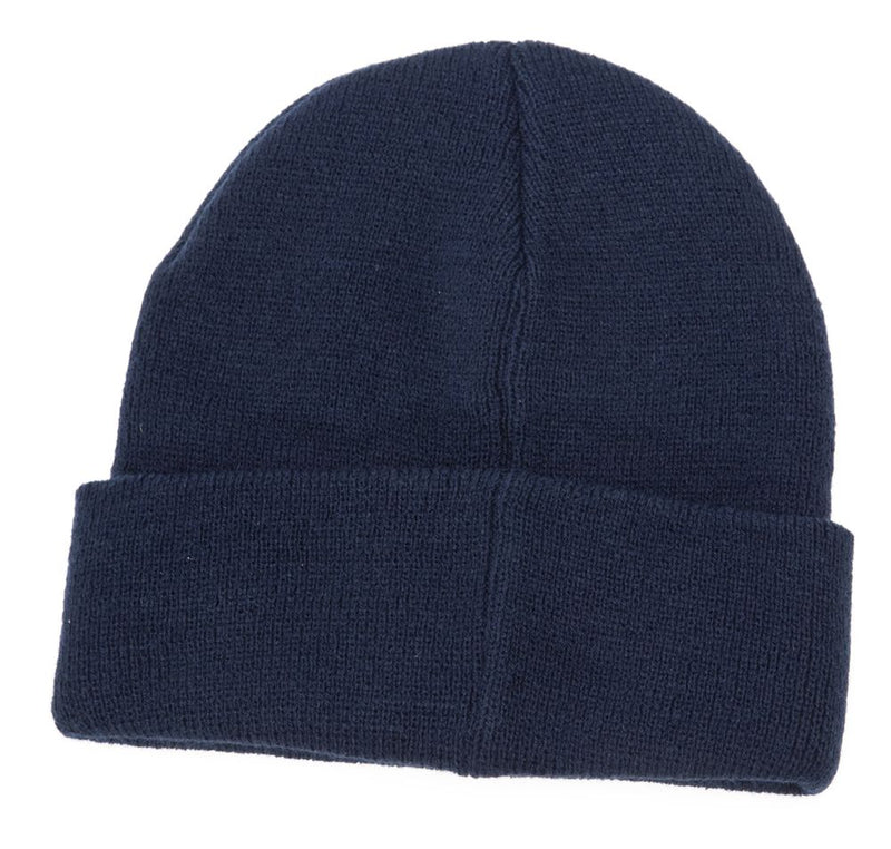 Wool/Acrylic Blend Roll Up Beanie - embroidery offer 48+