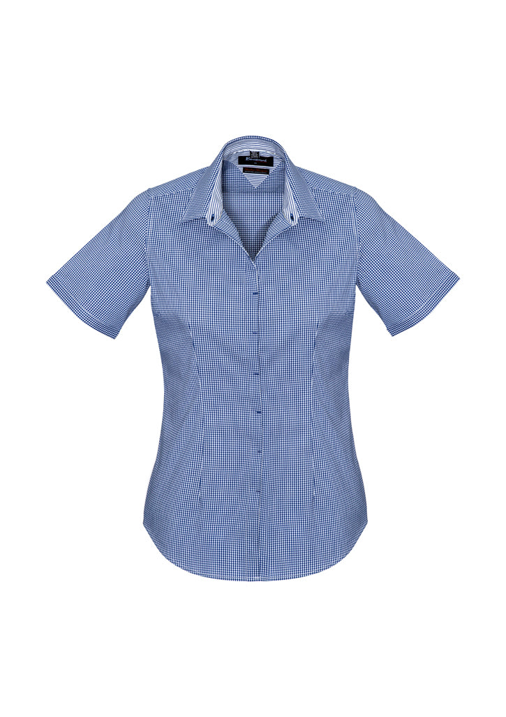 42512 - Biz Corporates - Womens Newport Short Sleeve Shirt | French Navy