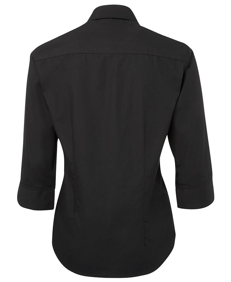 4PCL3 - JBs Wear - Ladies 3/4 Sleeve Contrast Inner Placket Shirt