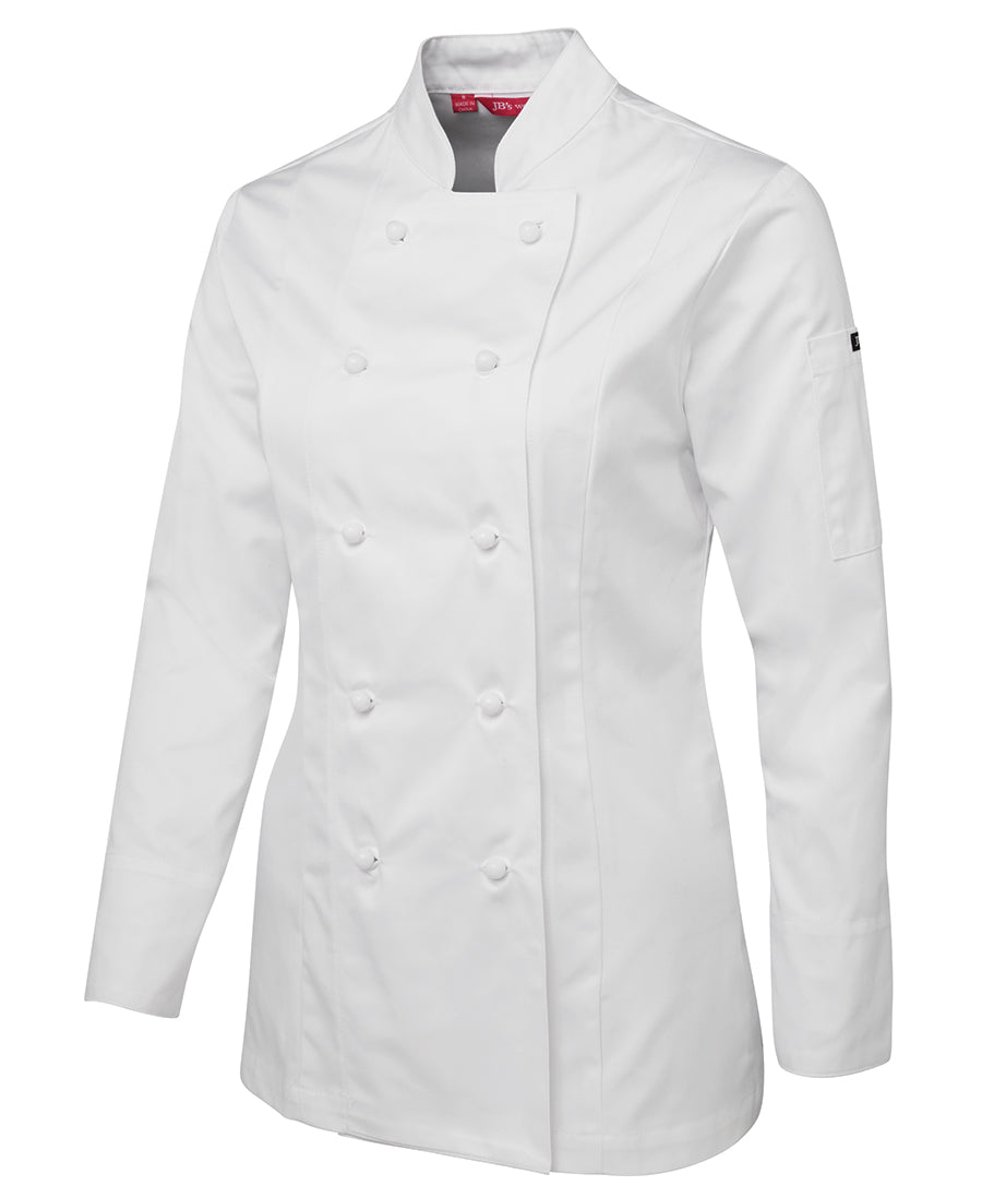 5CJ1 - Ladies Chefs Jacket - Long sleeve