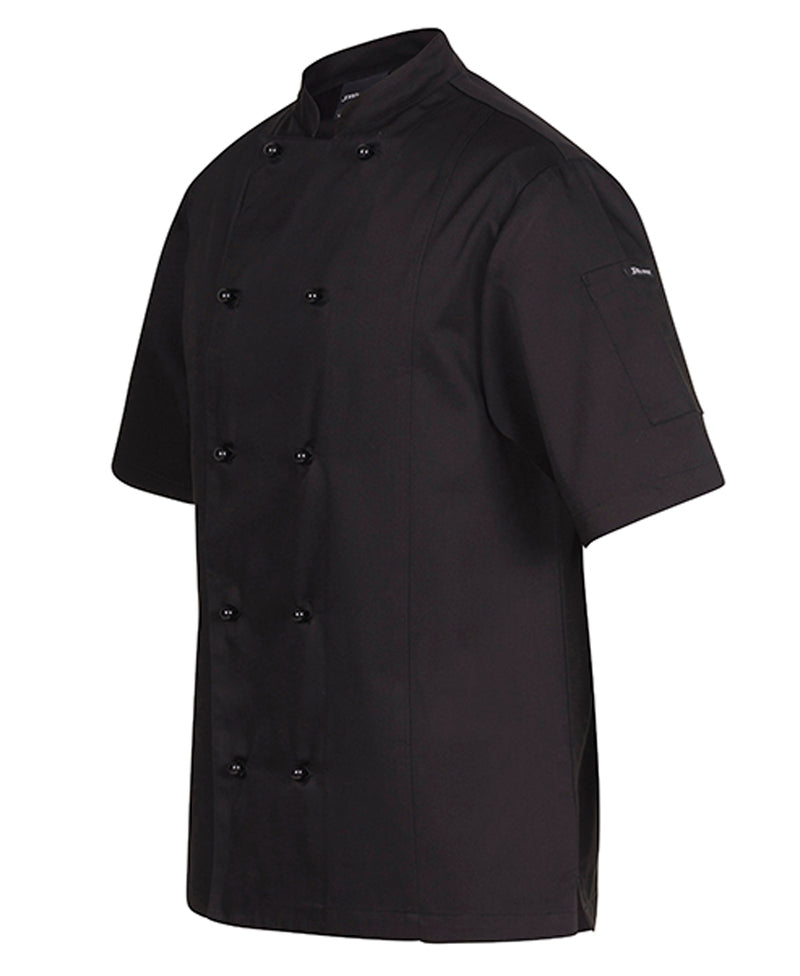 5CVS Vented Chefs Jacket short sleeve
