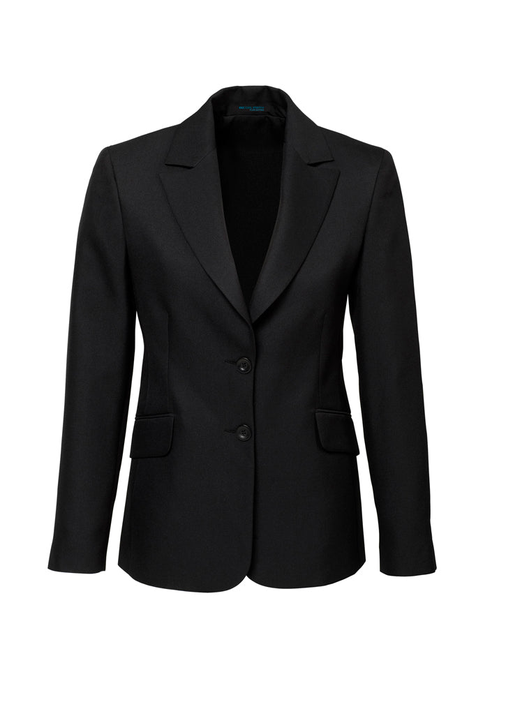 60112 - Biz Corporates - Womens Cool Stretch Longline Jacket | Black