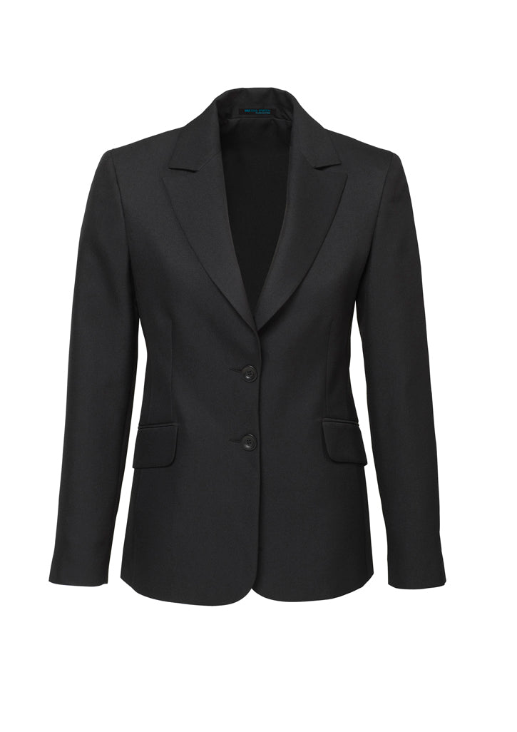 60112 - Biz Corporates - Womens Cool Stretch Longline Jacket | Charcoal