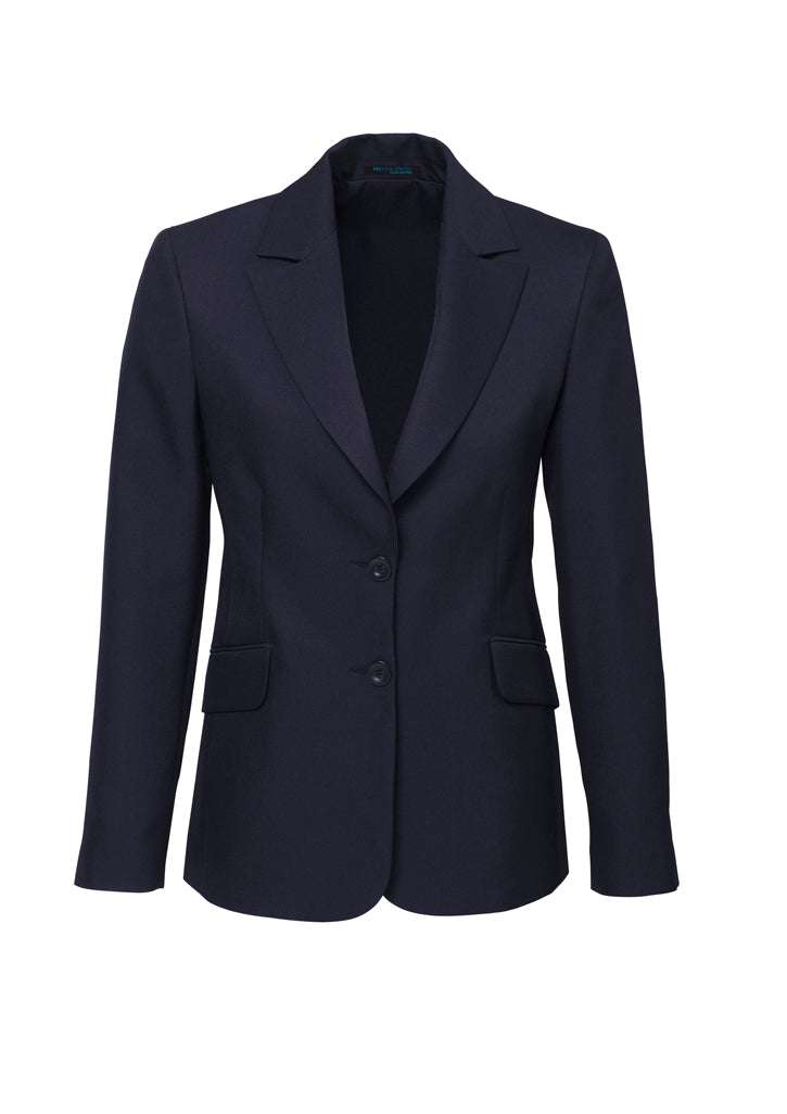 60112 - Biz Corporates - Womens Cool Stretch Longline Jacket | Navy